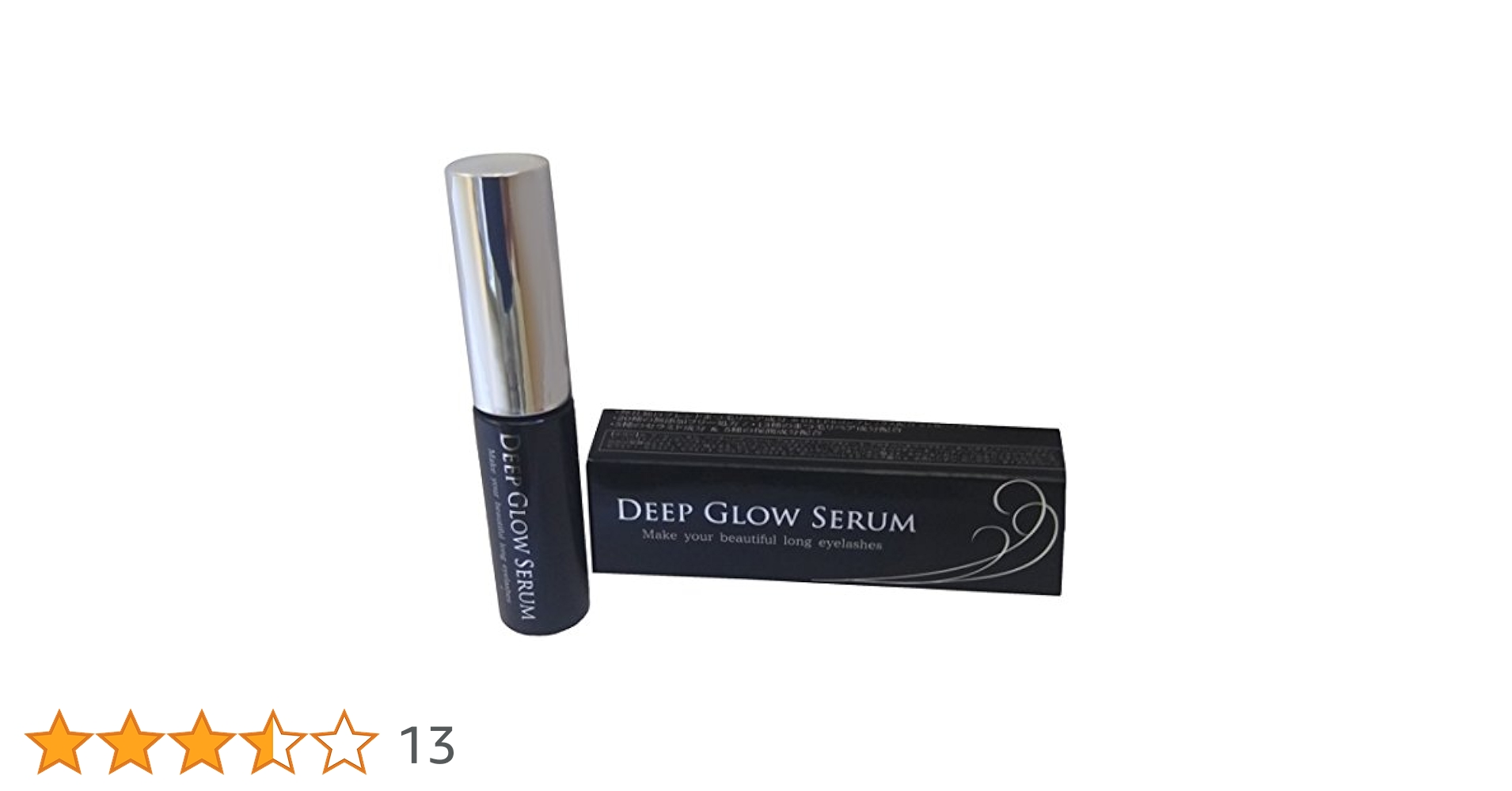 新品【DEEP GLOW SERUM】まつ毛美容液 試してみた】DEEP GLOW SERUM peace of shineの効果・肌質別の